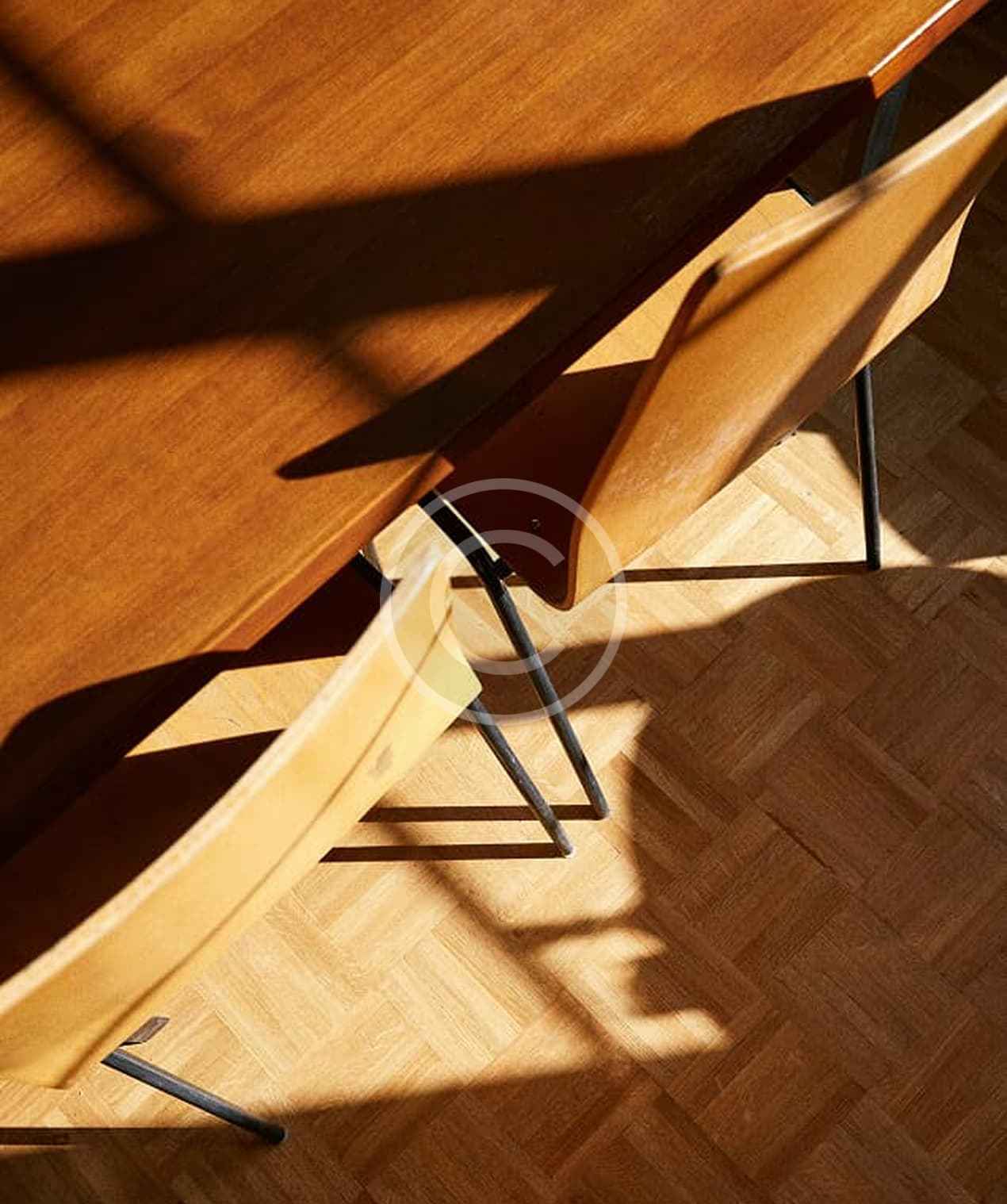 Classic parquet oak flooring