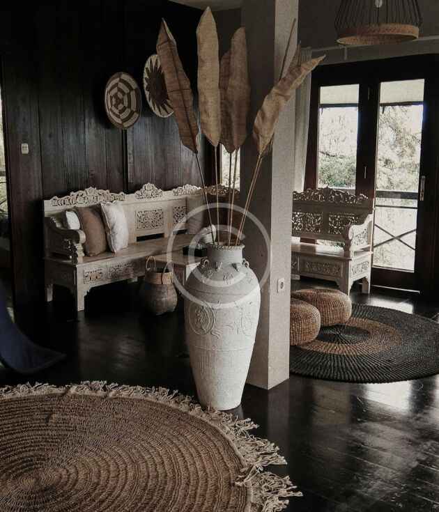Dark walnut artisan wood planks